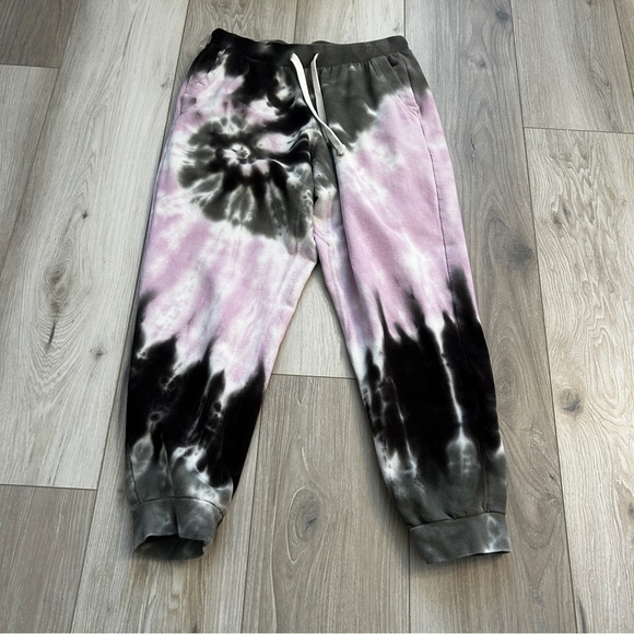 Electric & Rose Tie Dye Joggers - Picture 2 of 4